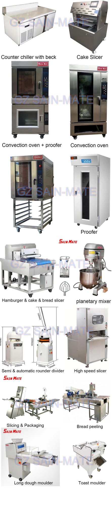 Hot Wind 32 Trays Electric Bakery Rotary Gas, Mini Vertical Rotary Rotisserie Gas Oven