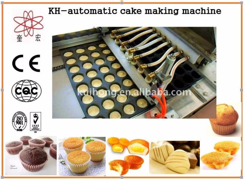 Kh-600 Machine Making Cake; Cup Cake Making Machine