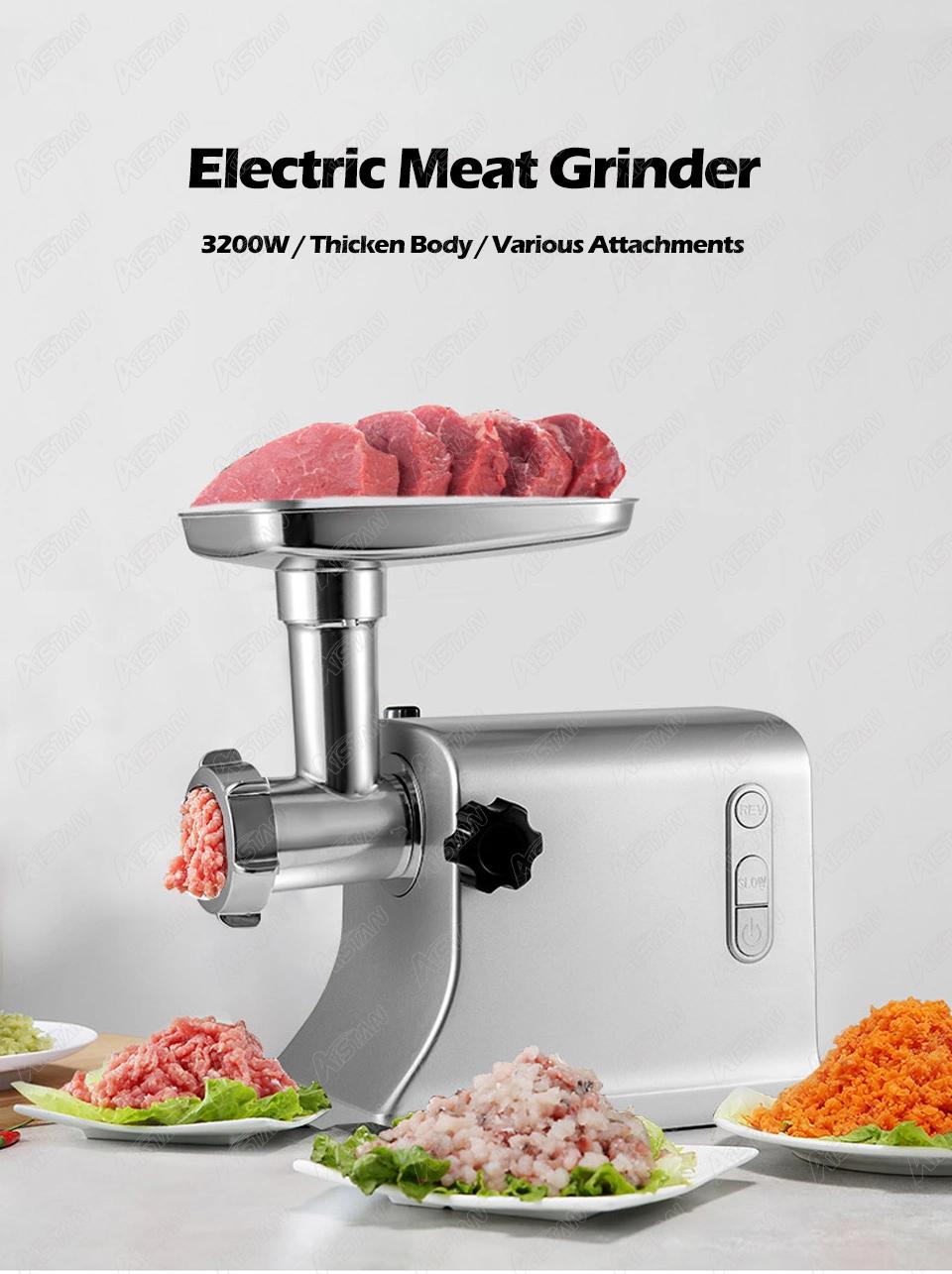 Tc94 Electric Meat Grinder Multifunctional Meat Mincer with Knife Parts Sausage Maker Filler Stuffer Food Processor