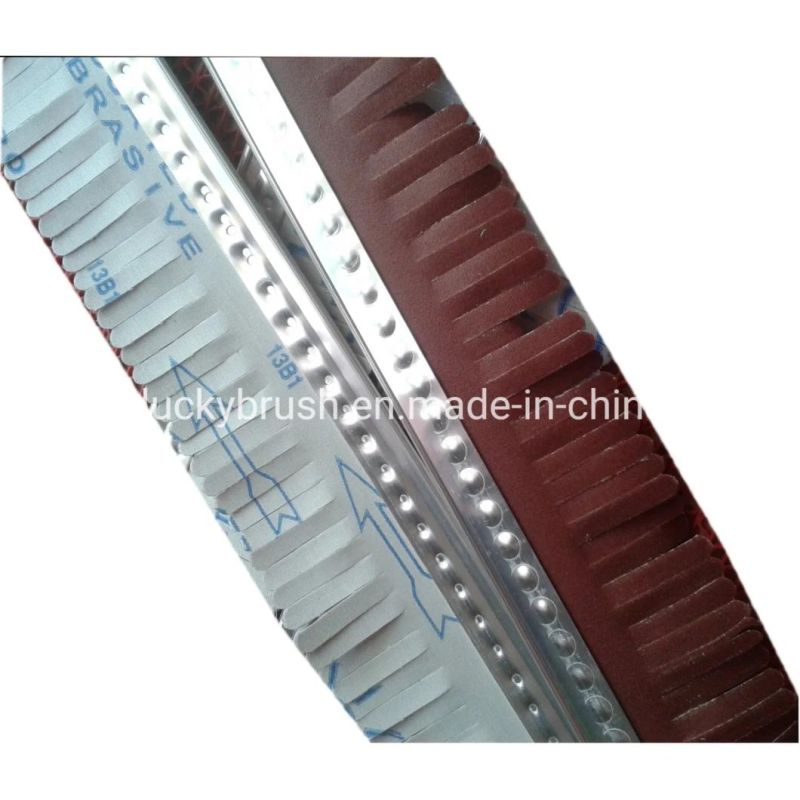 Sisal Hemp and Sandpaper Mixture Brush for Sanding Machine (YY-175)