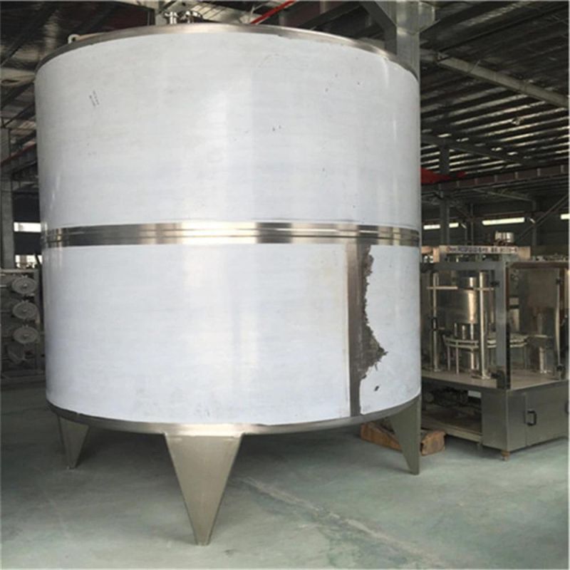 Steam Circulation System Stainless Steel Mixing Tank with Agitator Mixer