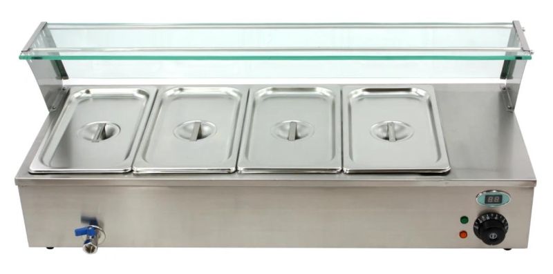 Electric Bain-Marie (BM-43) Drain Tap Valve Warmer CE