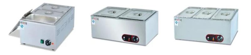 Counter Top Electric Round Pot Bain Marie Food Warmer Eh-4D