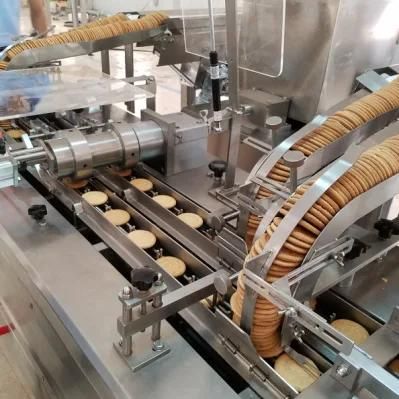 Sandwich Cream Biscuit Maker Industrial Machine for Snack