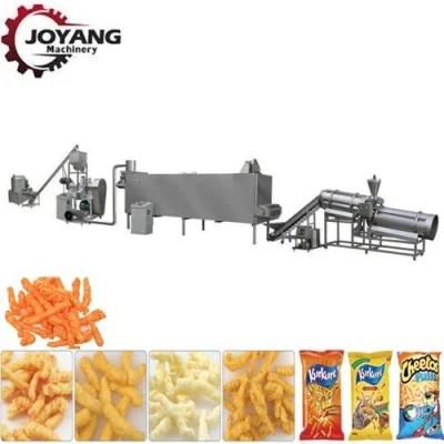 Baked Kurkure Cheetos Nik Naks Corn Curls Snacks Processing Machinery