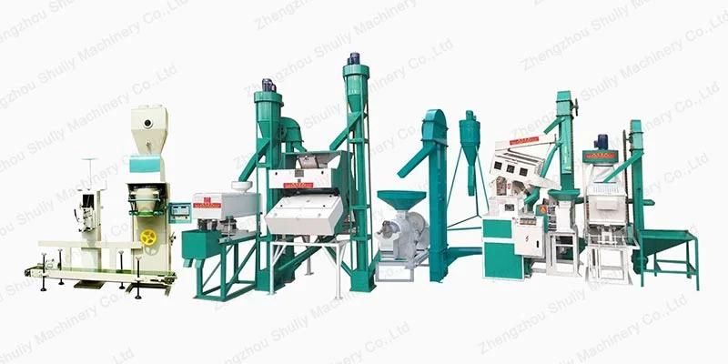 Paddy Separator Rice Mill Polisher Machine Line 2020