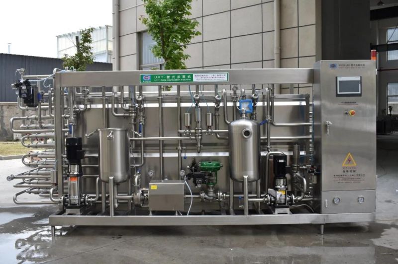 Uht Milk Plate Sterilizer Processing Machine on Sale