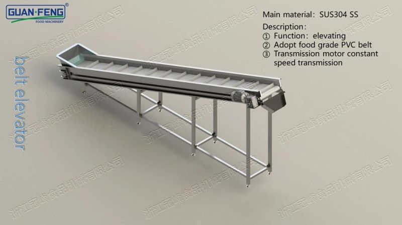 Food Dehydration Machine Ginger Belt Dryer for Vegetables