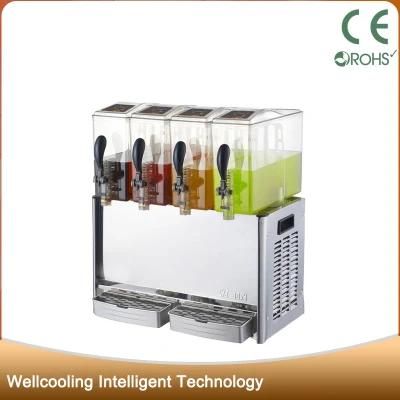 Cold &amp; Heat 4 Tanks Juice Dispenser