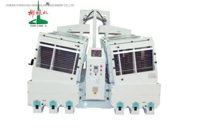 Double Body Paddy Separator for Rice Mill Processing Machinery