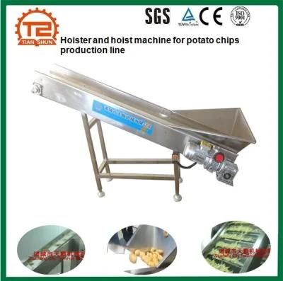 Hoister and Hoist Machine for Potato Chips Production Line