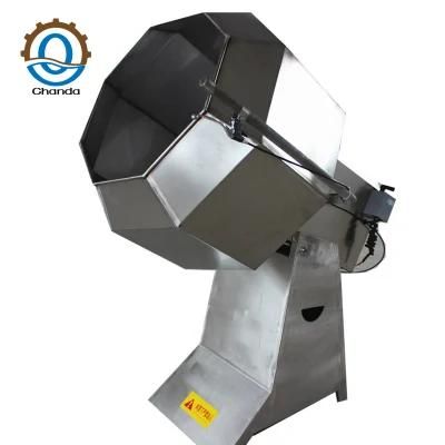 High Efficiency Snack Food Coating Machine Seasoning Mixer Machine Flavored Popcorn ...