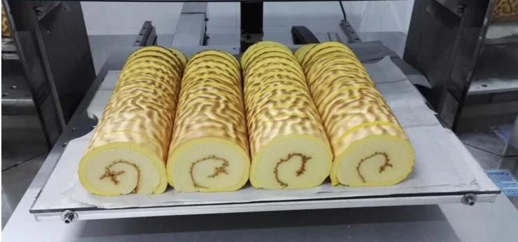 High Efficiency Round Cake Cutting Cake Slicing Cutter Machine