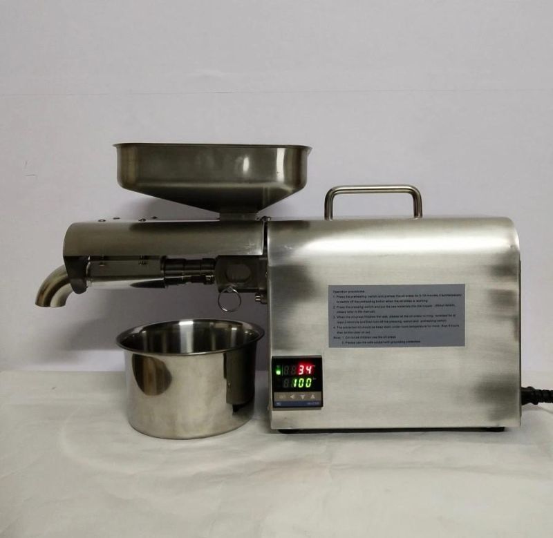 Hot Sale Temperature Adjustable Oil Press Coconut Oil Making Machine