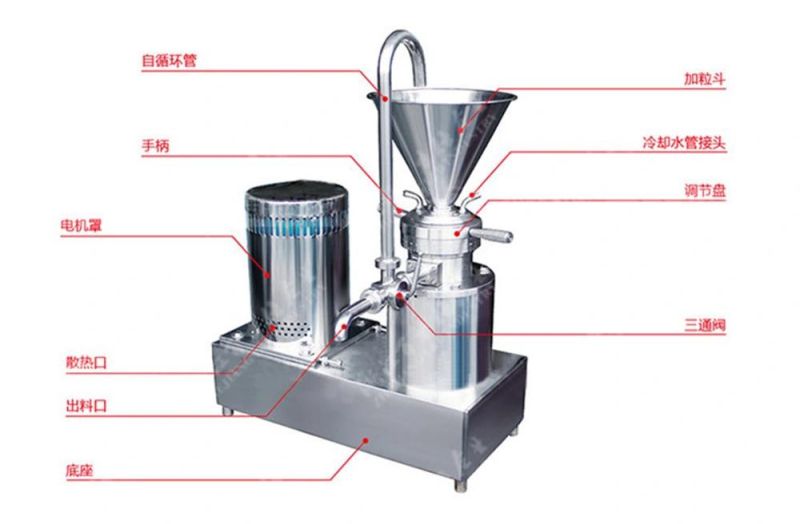 Paste Colloid Mill Ketchup Colloid Mill Sauce Colloid Mill Price