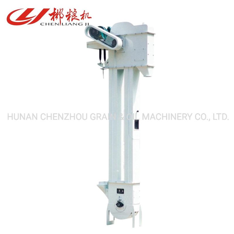 Clj Vertical Bucket Elevator Conveyor Food Grade Bucket Elevator for Rice Mill and Grain Processing