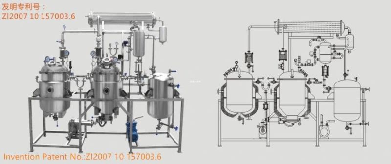 50L Extraction Concentration Pilot Machine for Essential Oil Extracting