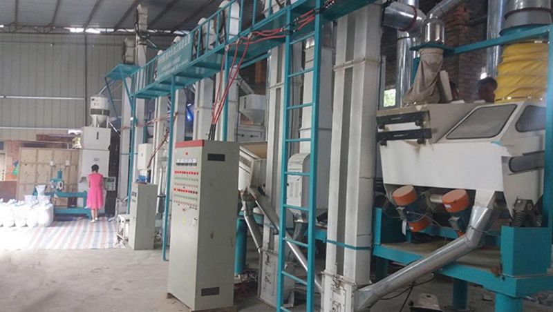 20-50 Ton/Day Parboiled Rice Milling Machine Auto Complete Rice Production Line