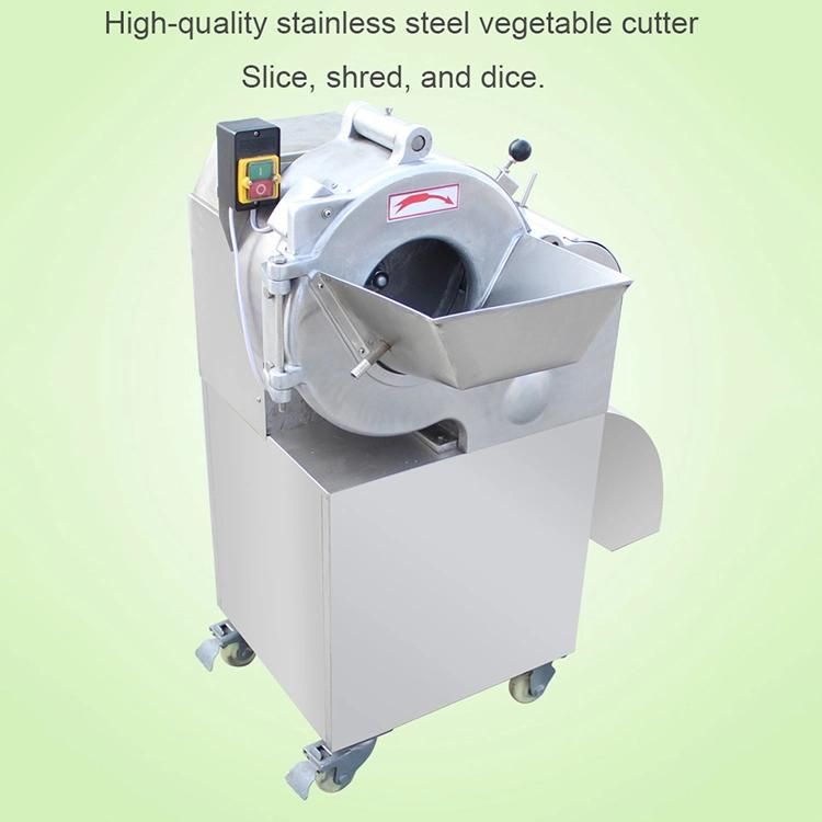 Automatic Electric Vegetable Cube Cutter Commercial Carrot Onion Dicer Vegetable Dicing Machine