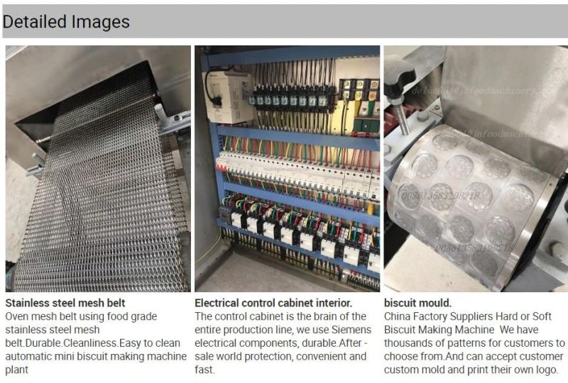 Small Cookie Production Line Cookie Processing Equipment