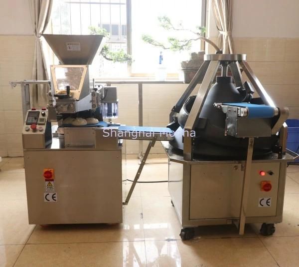 20-500g Fully Automatic Dough Divider and Rounder Machine Continuous Dough Dividing and Rounding Machine