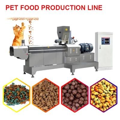 Automatic Pet Food Extruder for Floating Fish Feed Machine