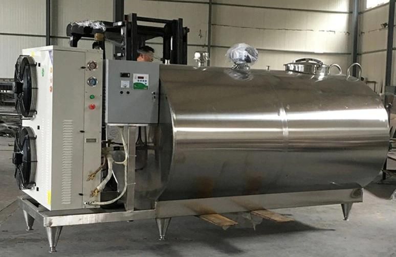 3000L 5000L Stainless Steel Milk Chilling Tank Price