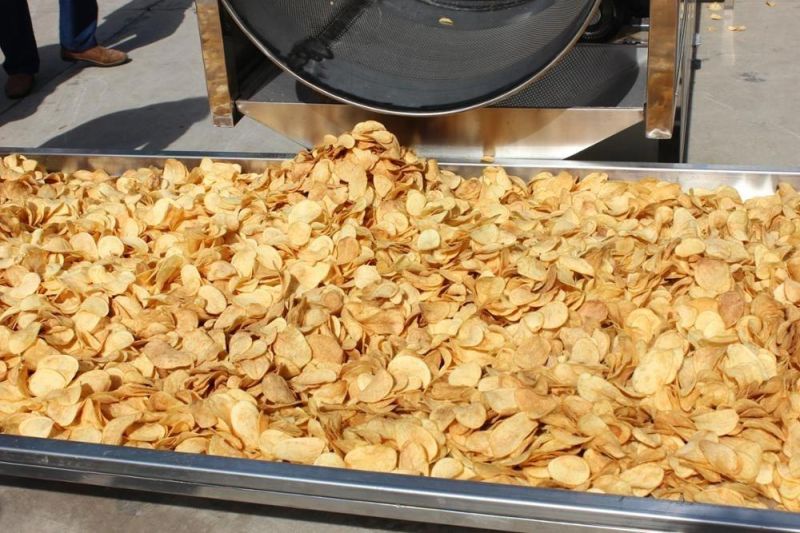 Hot Sale Potato Chips Crisps/Frozen French Fries Frying Making Machine