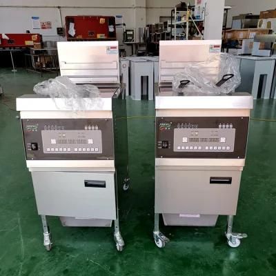 Commercial Catering Equipment LPG Table Top Gas Open Deep Fryer for Fried Chip