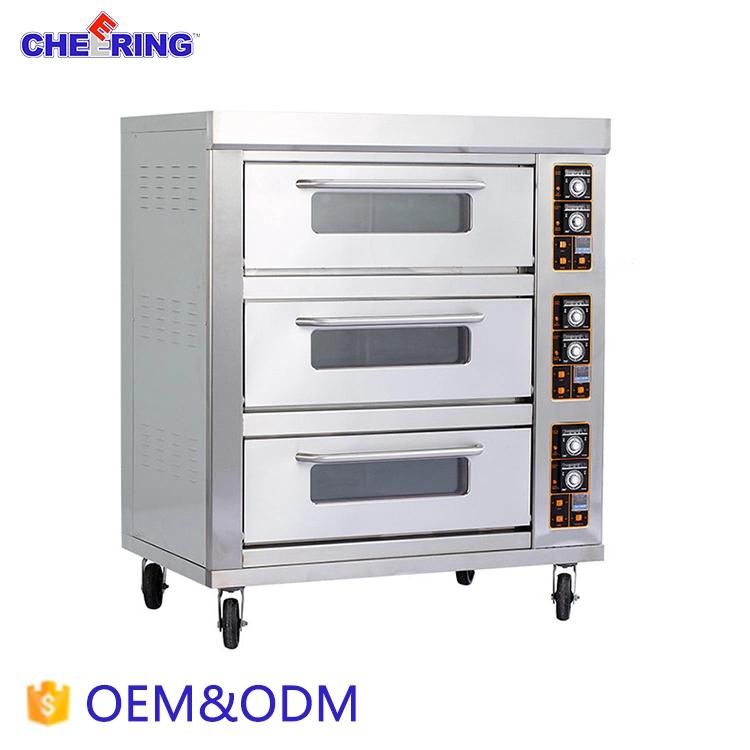 OEM&ODM 1 2 3 Deck Commercial Baking Equipment