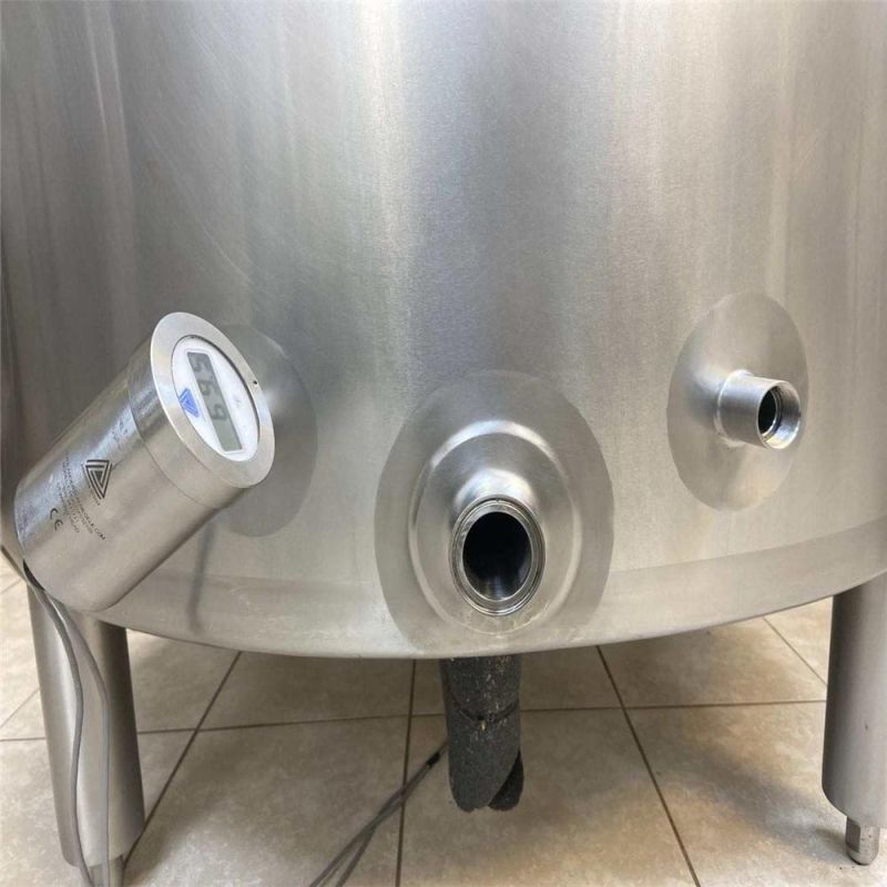 300L 500L 1000L Stainless Steel Ice Cream Aging Maturation Container Price