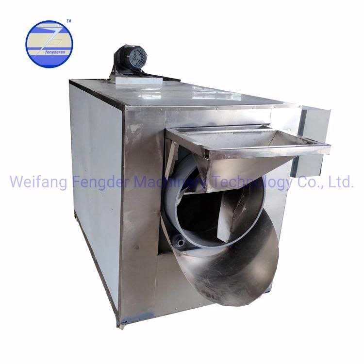 Custom-Made Factory Nuts Roaster Electric Chestnuts Roaster Machine Commercial Drum Rotary Peanut Roasting Machinehigh Efficiency