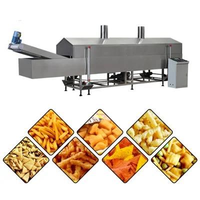 Automatic Dewatering French Fries Machine/Industrial Gas Frying Machine with Ce