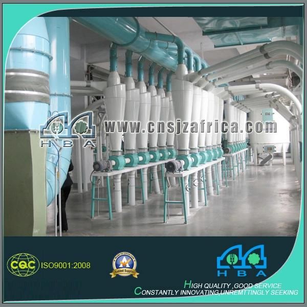 PLC Controlled Flour Mill Plant (40T -2400T)