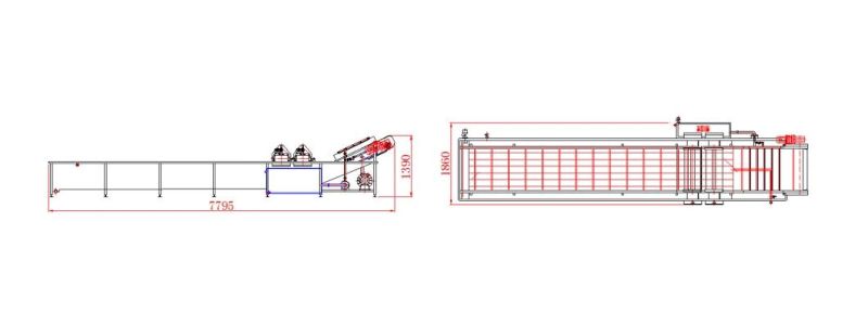 4500-5500kg/H Bubble Washing Machine Washer for Cleaning Fruits and Vegetables