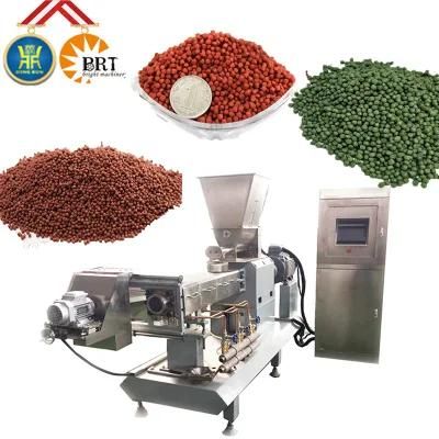Ornamental Fish Feed Mill Plant Floating Fish Pellet Fodder Extruder Machine