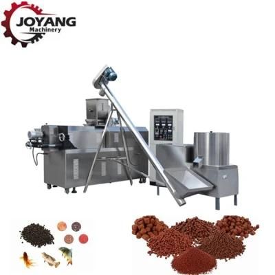 Twin-Screw Extruder Ornamental Fish Feed Making Machine