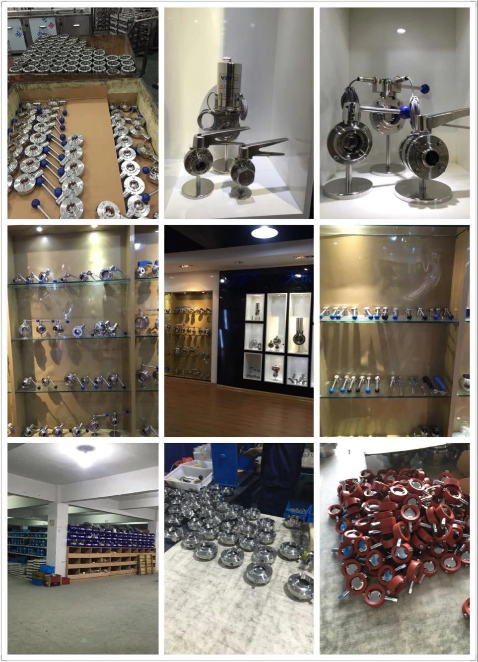 Food Grade Sanitary Stainless Steel Threaded cleaning Ball