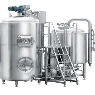 Micro Brewing Equipment SUS304 Making Beer Stainless Steel 500 L Beer Brewery