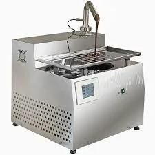 Small Manual Chocolate Machine with Chillers Thermostat Pure