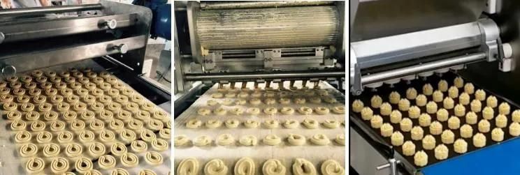 Food Processor Tray Type Cookie Production Line Economical Making Machine