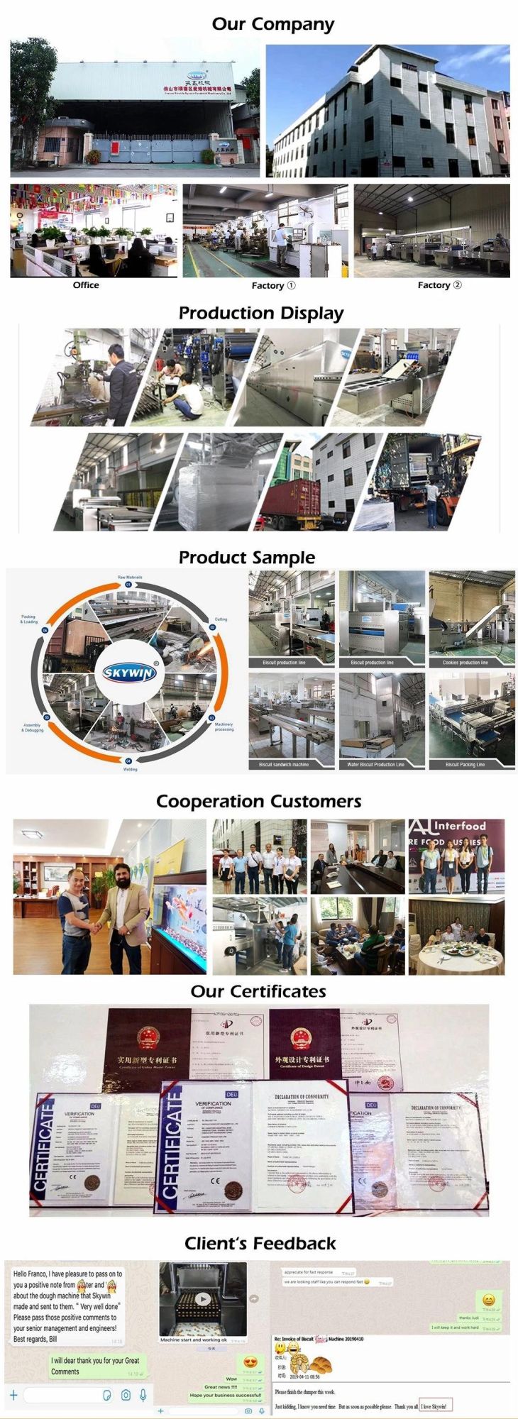 Semi-Automatic Cookies Making Machine Small Scale Production Line