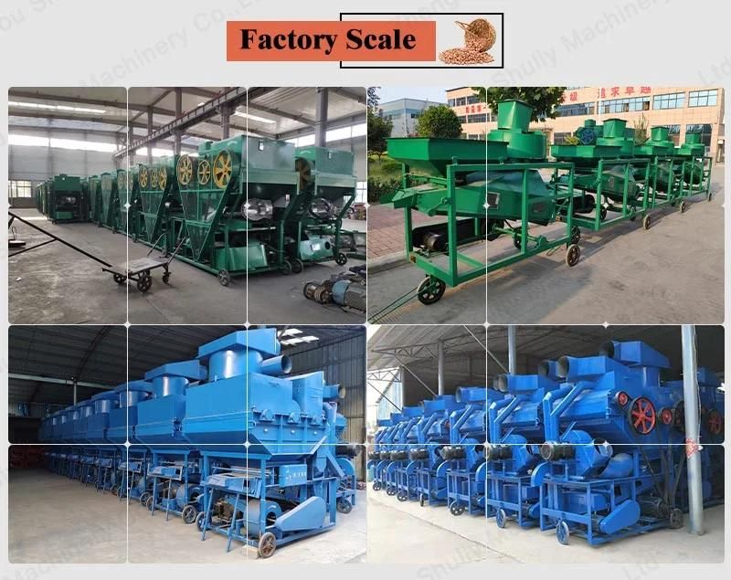 High Capacity Peanut Thresher Sheller Dehuller Machine