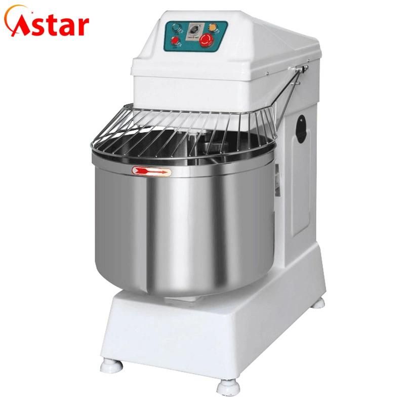 Industrial Commercial Machine Cake Bread Kneader Machine Planetary Spiral Dough Mixer High Double Speed for Dough Mixing