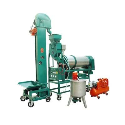 Crops Pesticides Low Damage Rate Planting Coating Machine