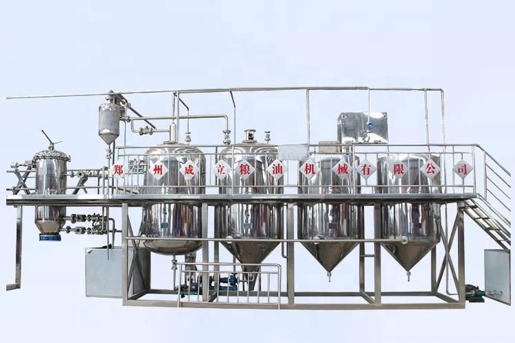 Crude Cooking Oil Refinery Machine Cold Press Avocado Oil Processing