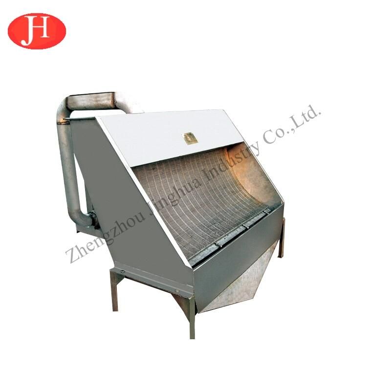 Stainless Steel Gravity Arc Sieve Corn Starch Fiber Separator Machine Maize Flour Production Line