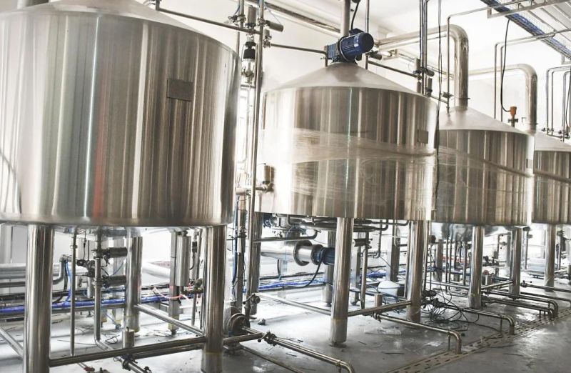 5000L Mash Tun Brew Kettle Beer Production Line Beer Brewing Equipment