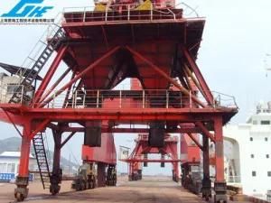 Bulk Cargo Unloading Machine Mobile Railway Port Hopper