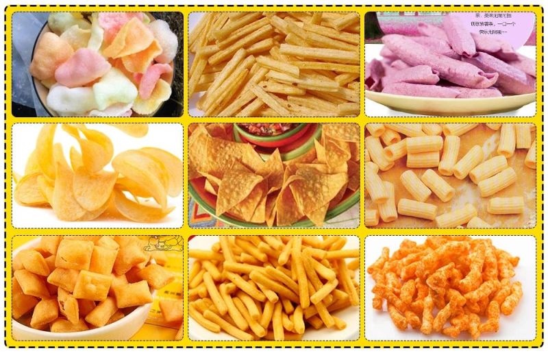 Factory Puff Snack Stainless Steel Fryer Commercial Potato Flakes Deep Fat Fryer Industrial Pellet Deep Frying Equipment